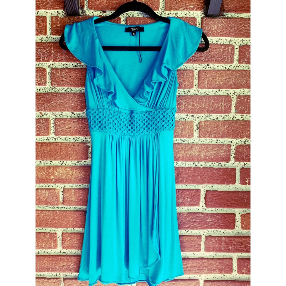 Sky mini dress